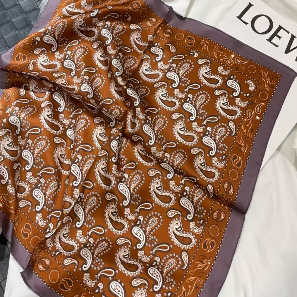 2025 New 100% Pure Silk Square Scarf 53*53cm 【GROUP-1】