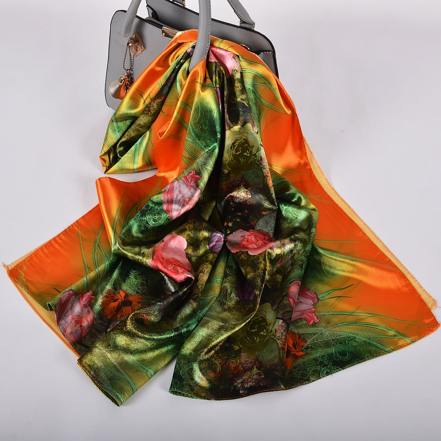 160*70cm Women Satin Long Scarf 【Group-2】