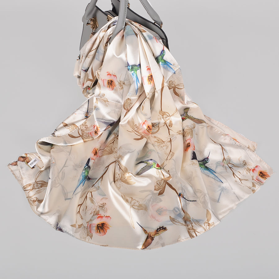 160*70cm Women Satin Long Scarf 【Group-2】