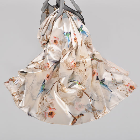 160*70cm Women Satin Long Scarf 【Group-2】