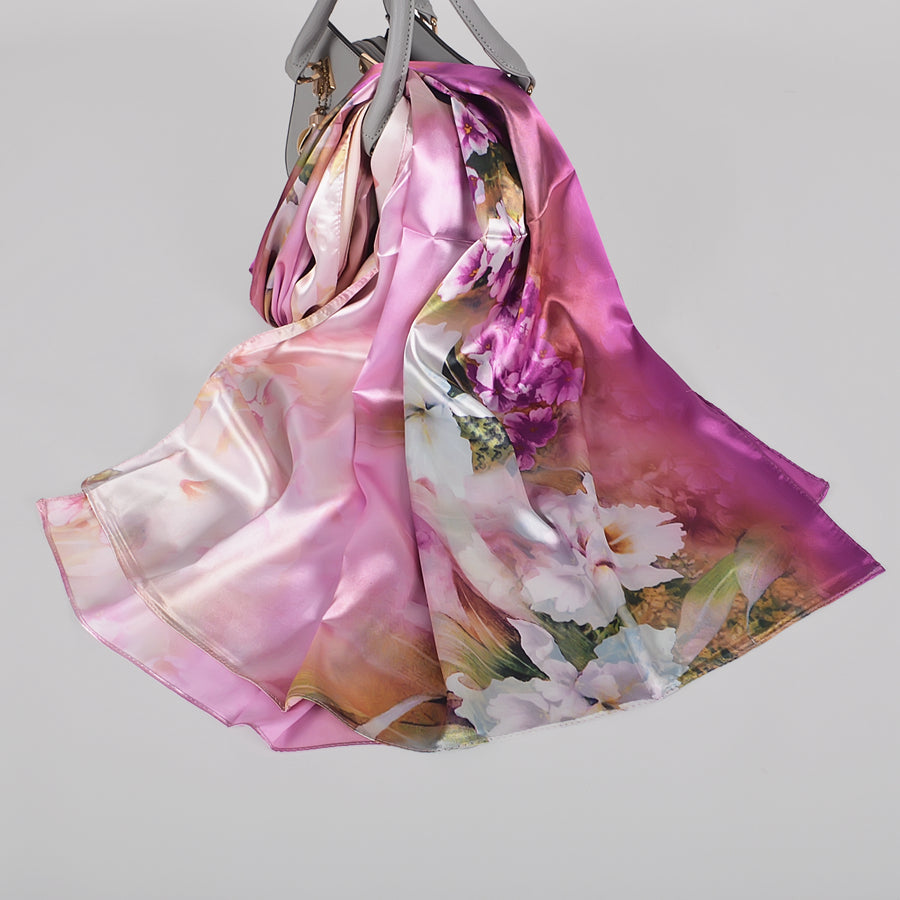 160*70cm Women Satin Long Scarf 【Group-2】