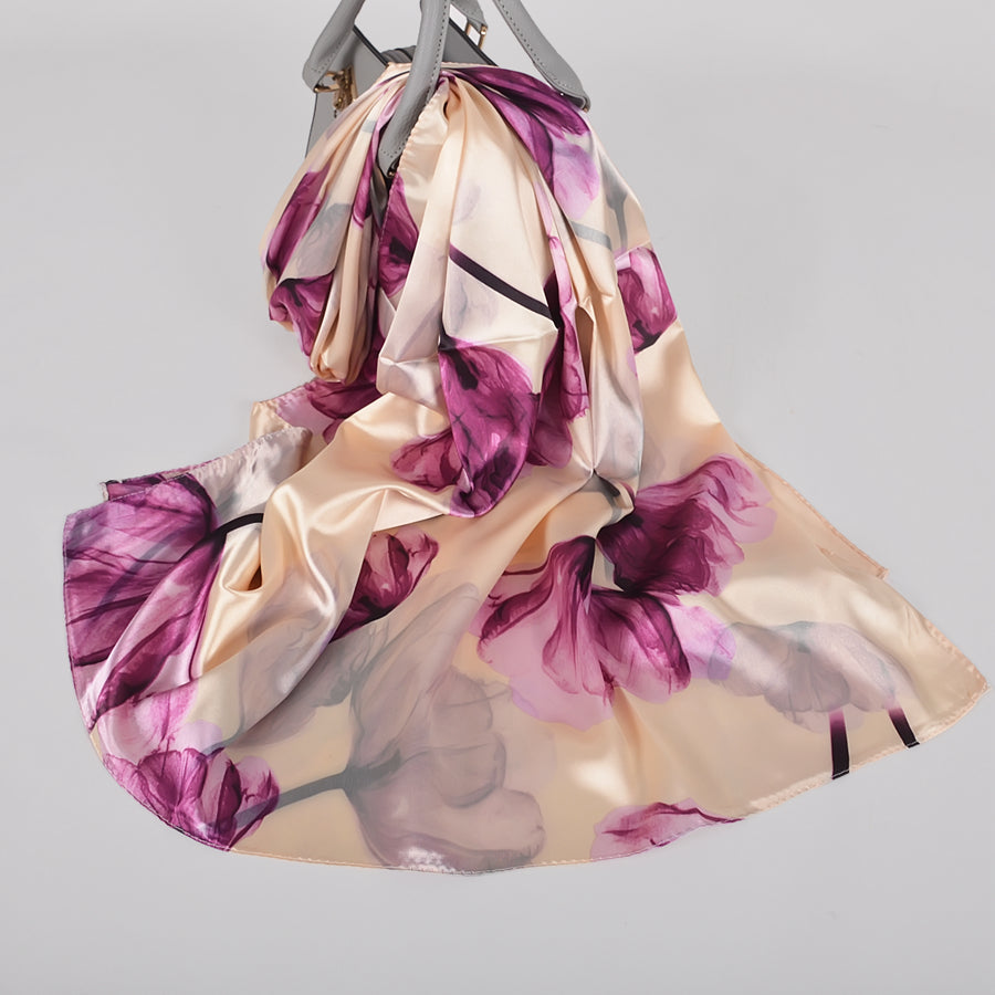 160*70cm Women Satin Long Scarf 【Group-2】