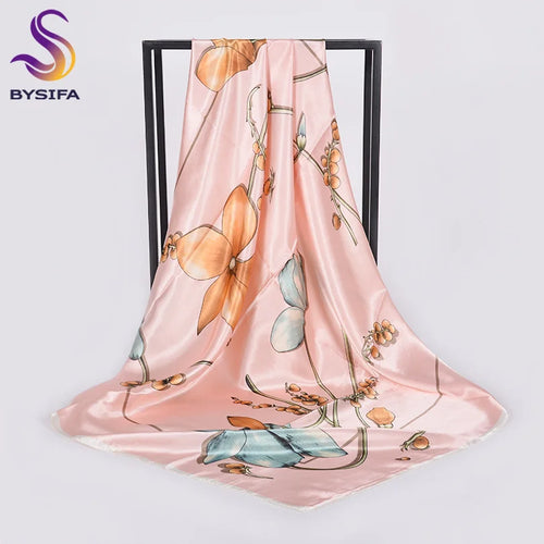 90*90cm Women Satin Square Scarf 2026-7