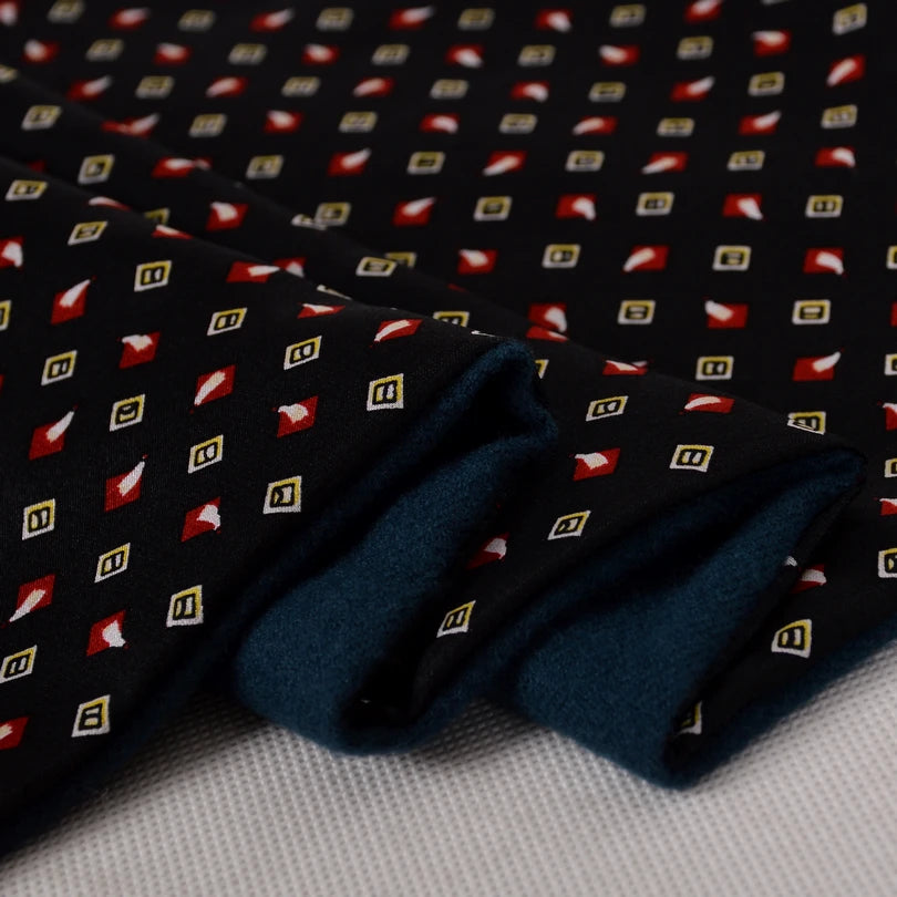 Men Business Black Silk Scarf 165*24cm