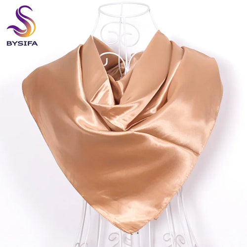 90*90cm Women Satin Square Scarf 2026-5