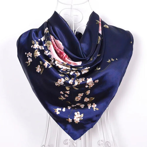 90*90cm Women Satin Square Scarf 2026-2
