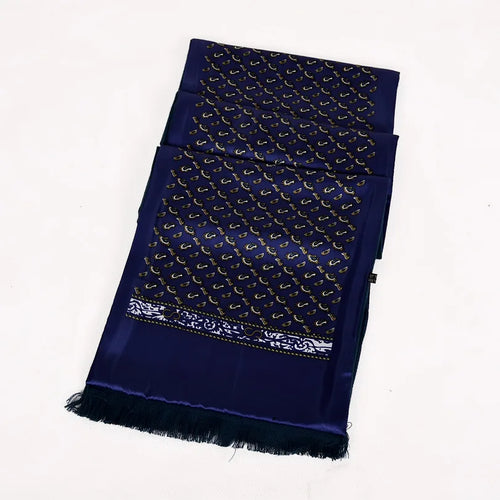 Men Business Black Silk Scarf 165*24cm