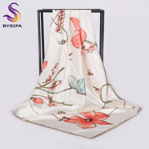 90*90cm Women Satin Square Scarf 2026-7