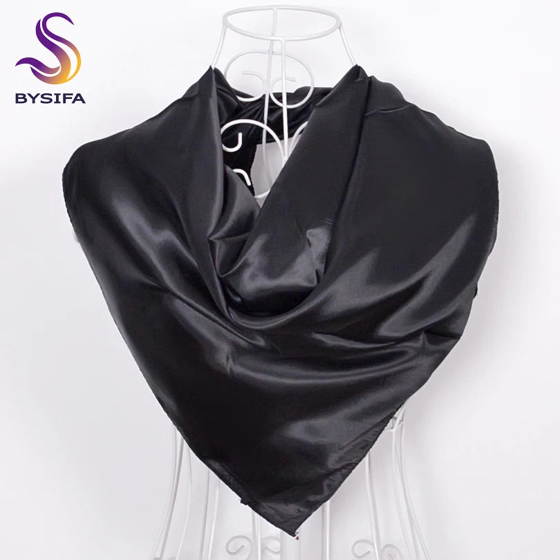 90*90cm Women Satin Square Scarf 2026-5