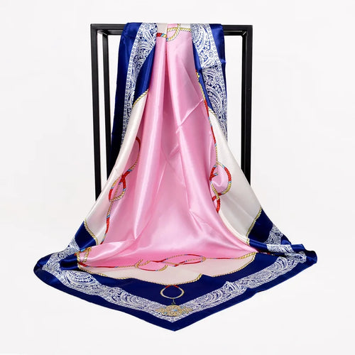 90*90cm Women Satin Square Scarf 2026-7
