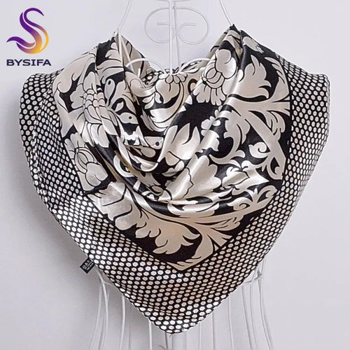 90*90cm Women Satin Square Scarf 2026-1
