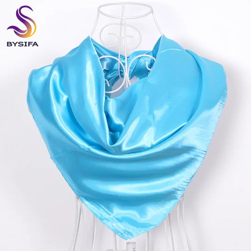 90*90cm Women Satin Square Scarf 2026-5