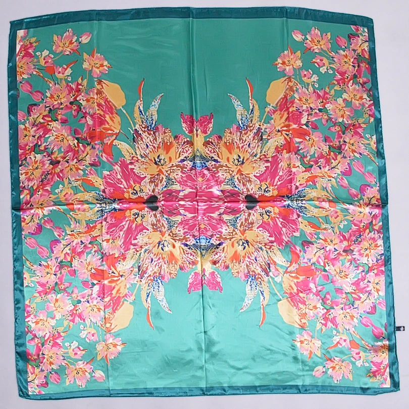 90*90cm Women Satin Square Scarf 2026-7
