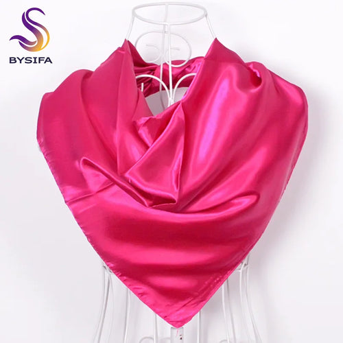 90*90cm Women Satin Square Scarf 2026-5