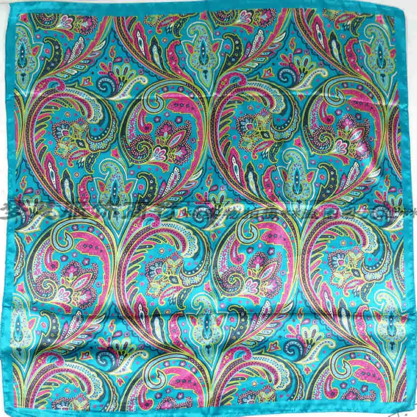 90*90cm Women Satin Square Scarf 2026-8