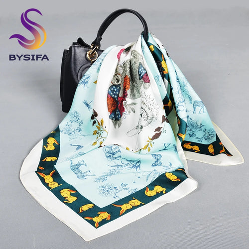 70*70cm Women Satin Square Scarf 【Group-1】