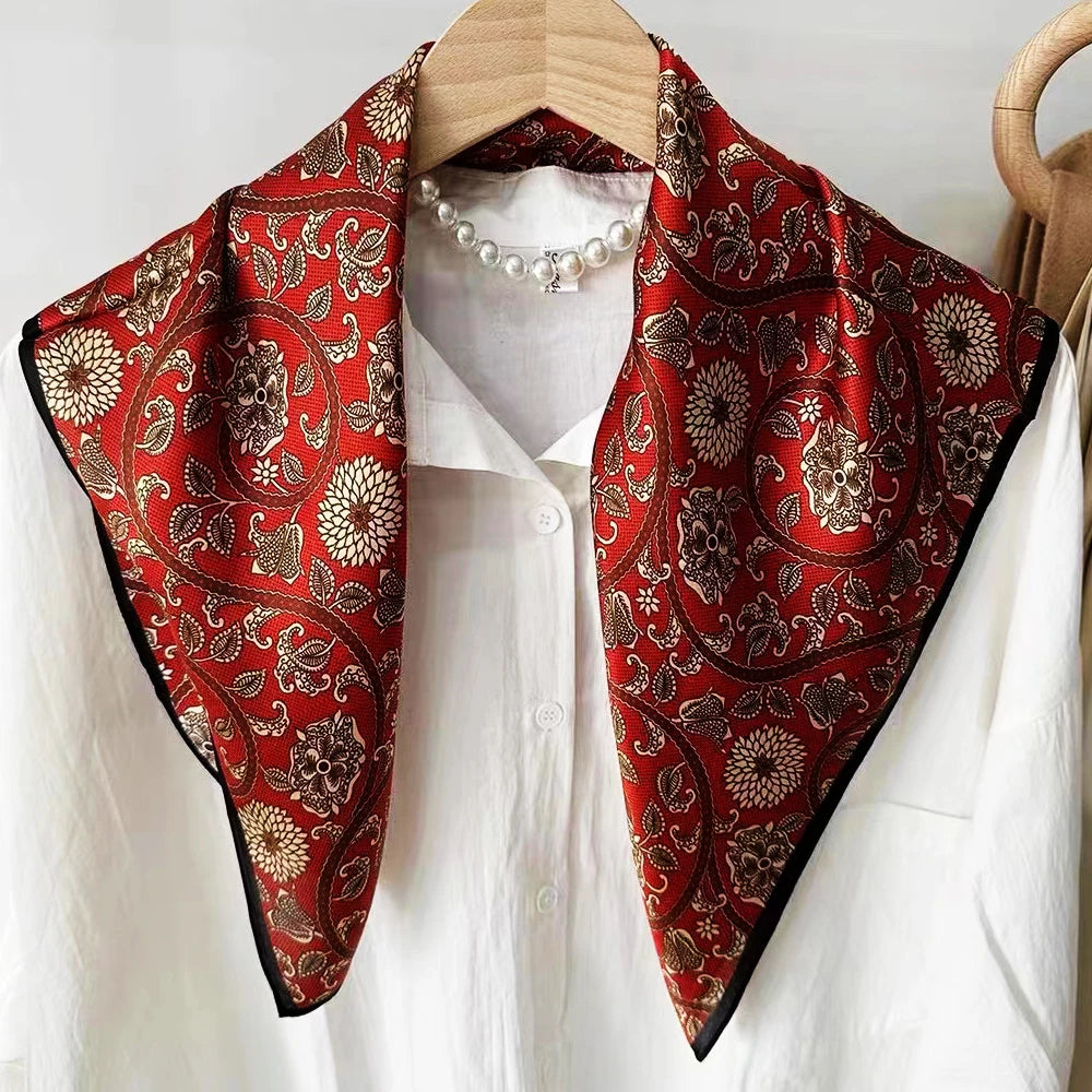 65*65cm 100% natural square silk scarf 65SZ