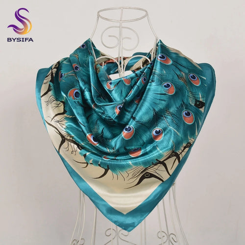 90*90cm Women Satin Square Scarf 2026-9