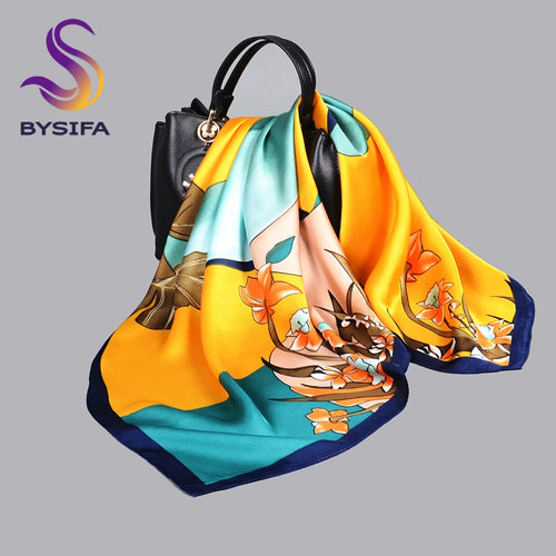 70*70cm Women Satin Square Scarf 【Group-1】