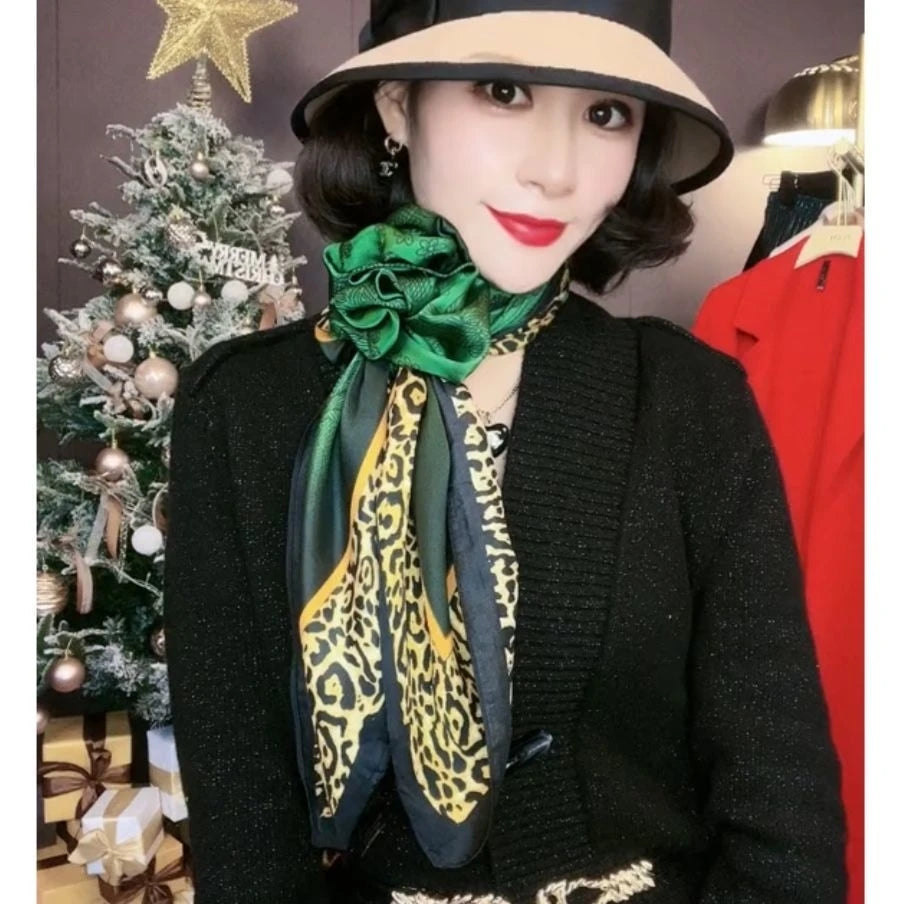 90*90cm Women Satin Square Scarf 2026-3