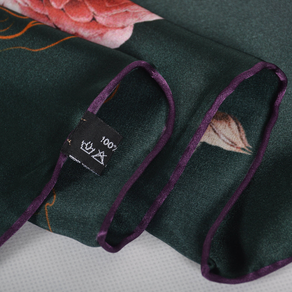 2024 NEW 100% Mulberry Silk Square Scarf 106*106cm