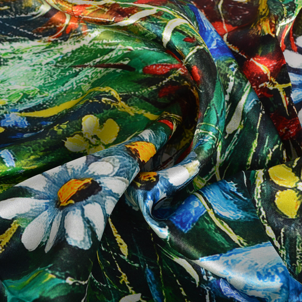 2024 NEW 100% Mulberry Silk Square Scarf 106*106cm