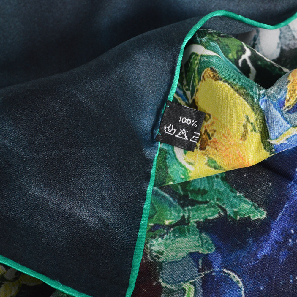 2024 NEW 100% Mulberry Silk Square Scarf 106*106cm