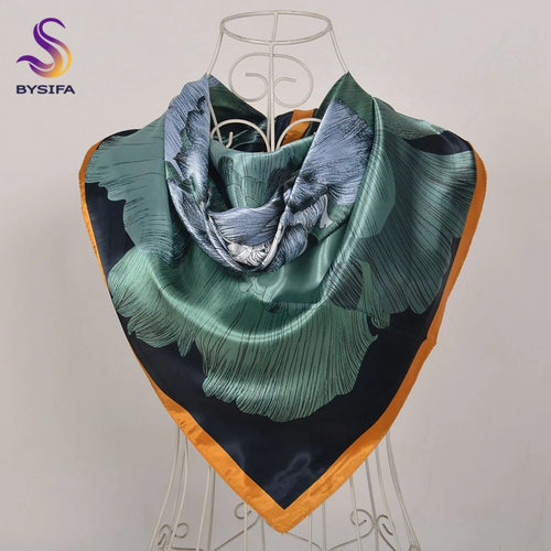 90*90cm Women Satin Square Scarf 2026-9