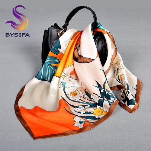 70*70cm Women Satin Square Scarf 【Group-1】