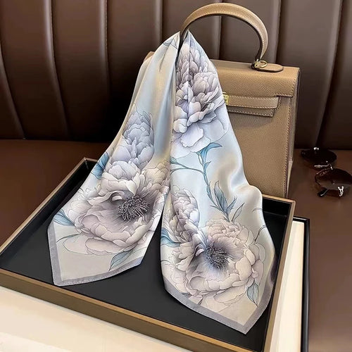 65*65cm 100% natural square silk scarf 65SZ