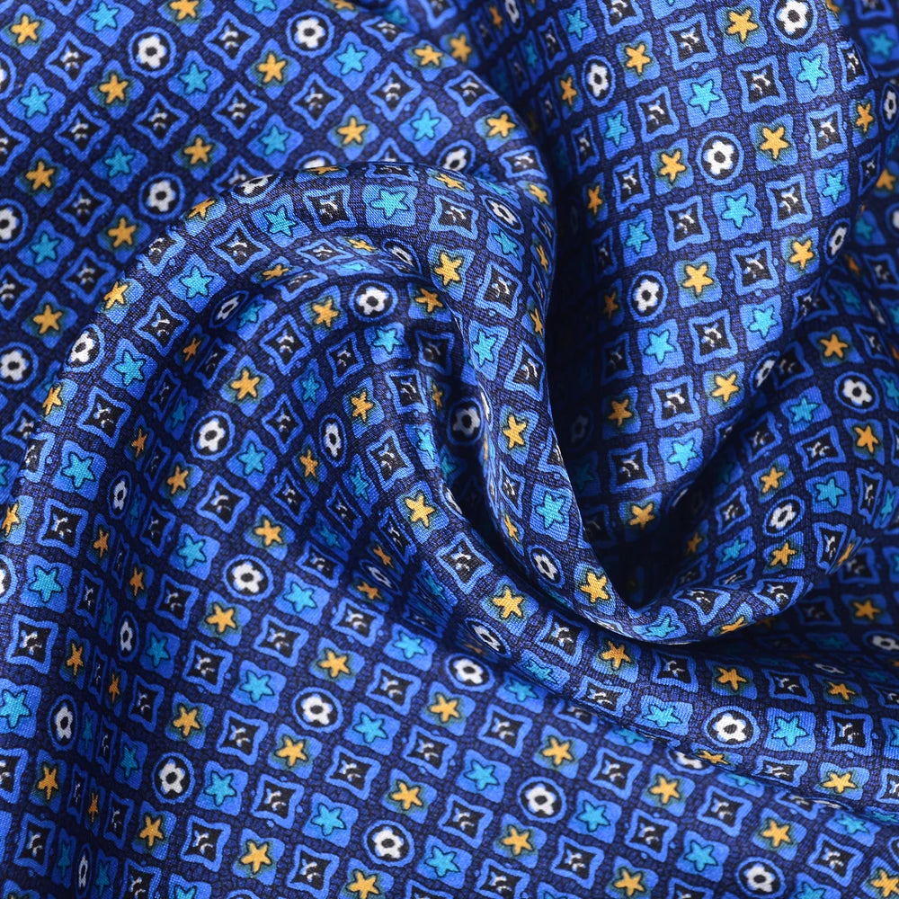 New Navy Blue Men Mulberry Silk Scarf 160*26cm