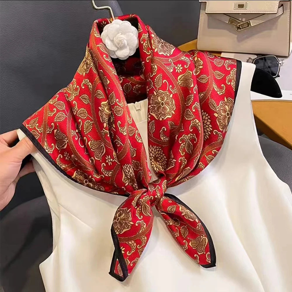 65*65cm 100% natural square silk scarf 65SZ
