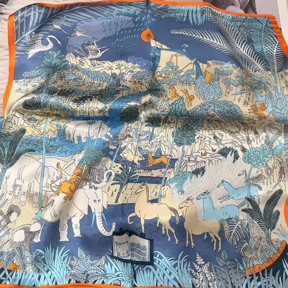 2025 New 100% Pure Silk Square Scarf 53*53cm 【GROUP-1】