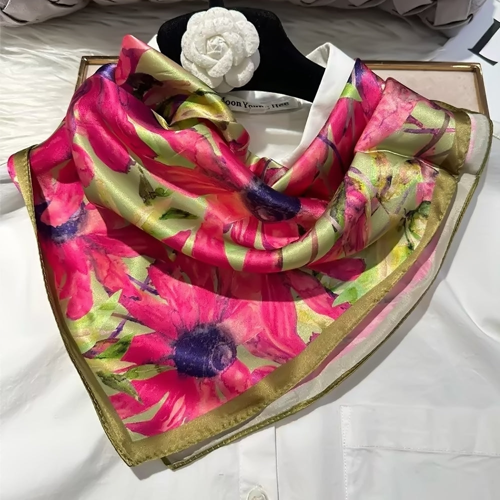 2025 New 100% Pure Silk Square Scarf 53*53cm 【GROUP-1】