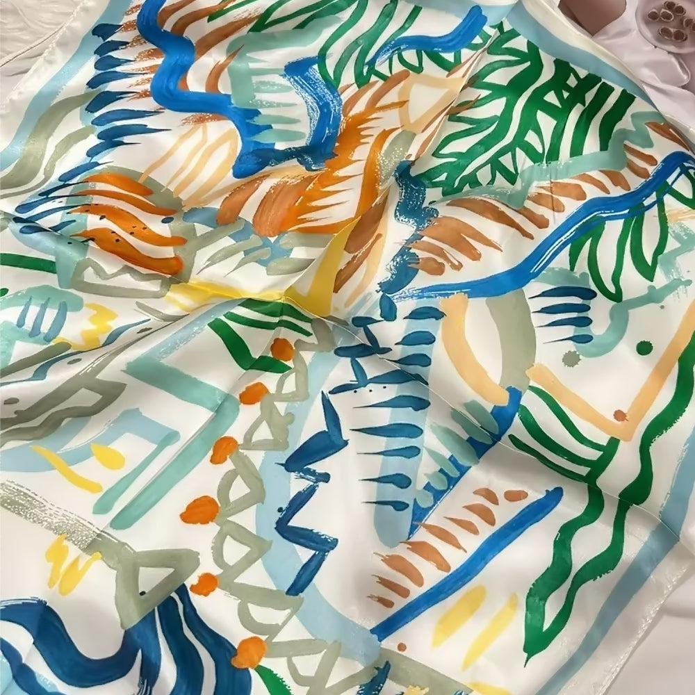 2025 New 100% Pure Silk Square Scarf 53*53cm 【GROUP-1】