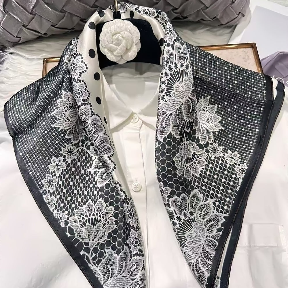 2025 New 100% Pure Silk Square Scarf 53*53cm 【GROUP-1】