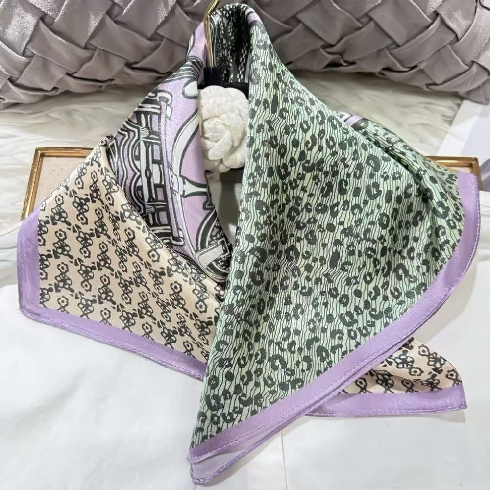 2025 New 100% Pure Silk Square Scarf 53*53cm 【GROUP-1】