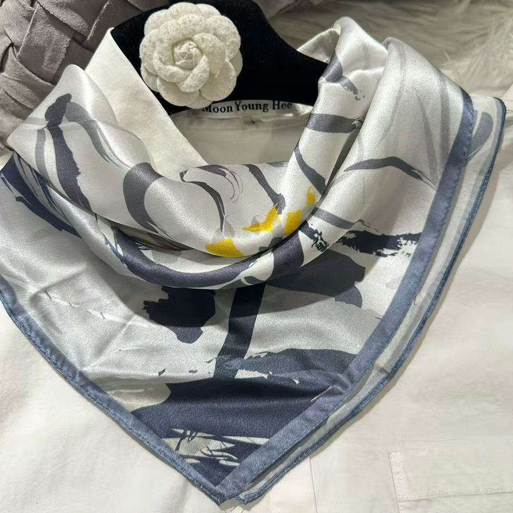 2025 New 100% Pure Silk Square Scarf 53*53cm 【GROUP-1】