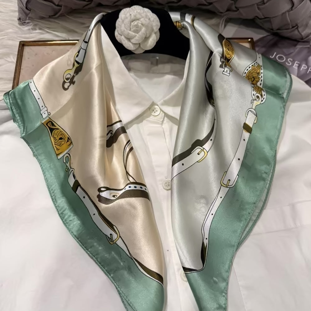 2025 New 100% Pure Silk Square Scarf 53*53cm 【GROUP-1】