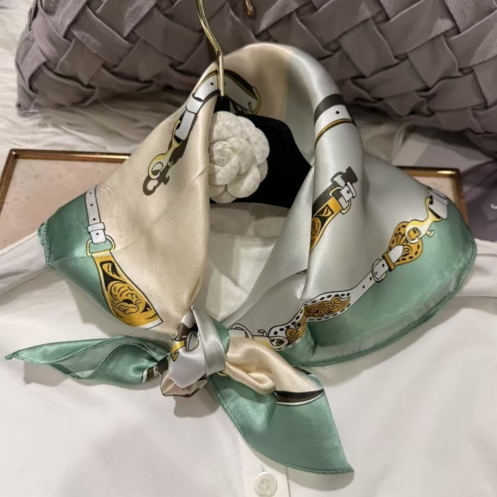 2025 New 100% Pure Silk Square Scarf 53*53cm 【GROUP-1】