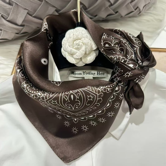 2025 New 100% Pure Silk Square Scarf 53*53cm 【GROUP-2】