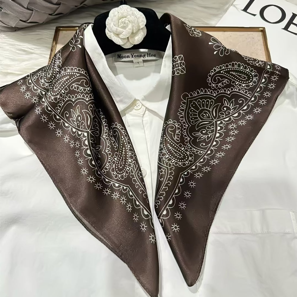 2025 New 100% Pure Silk Square Scarf 53*53cm 【GROUP-2】