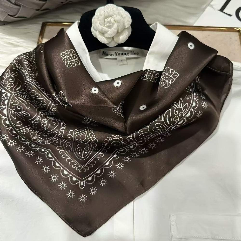 2025 New 100% Pure Silk Square Scarf 53*53cm 【GROUP-2】