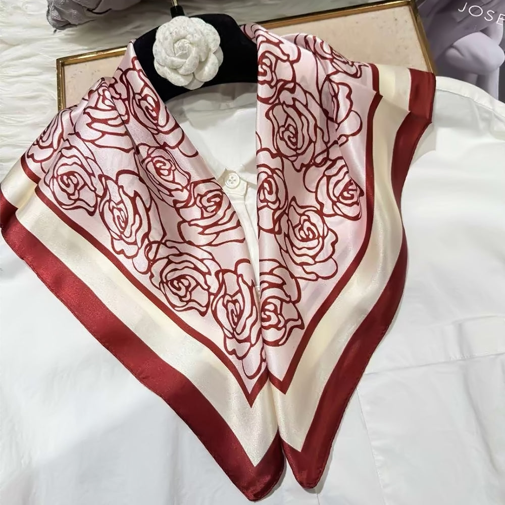 2025 New 100% Pure Silk Square Scarf 53*53cm 【GROUP-2】