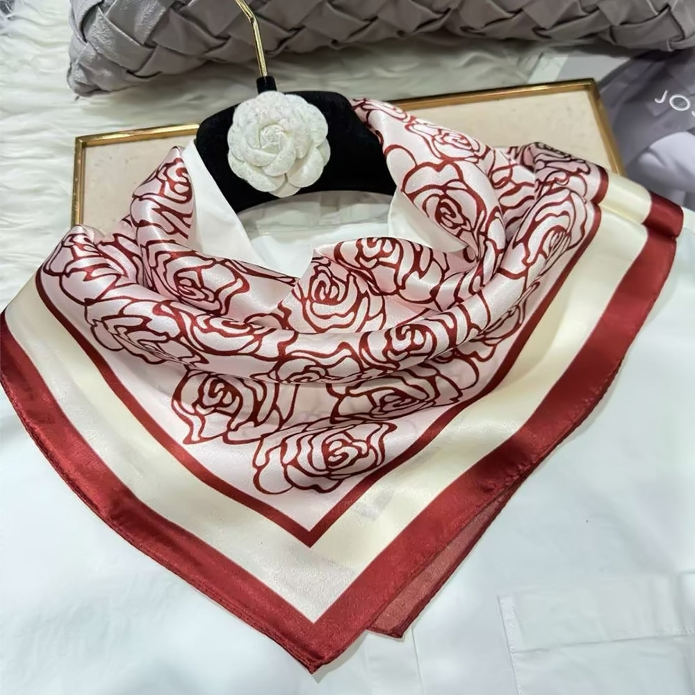 2025 New 100% Pure Silk Square Scarf 53*53cm 【GROUP-2】