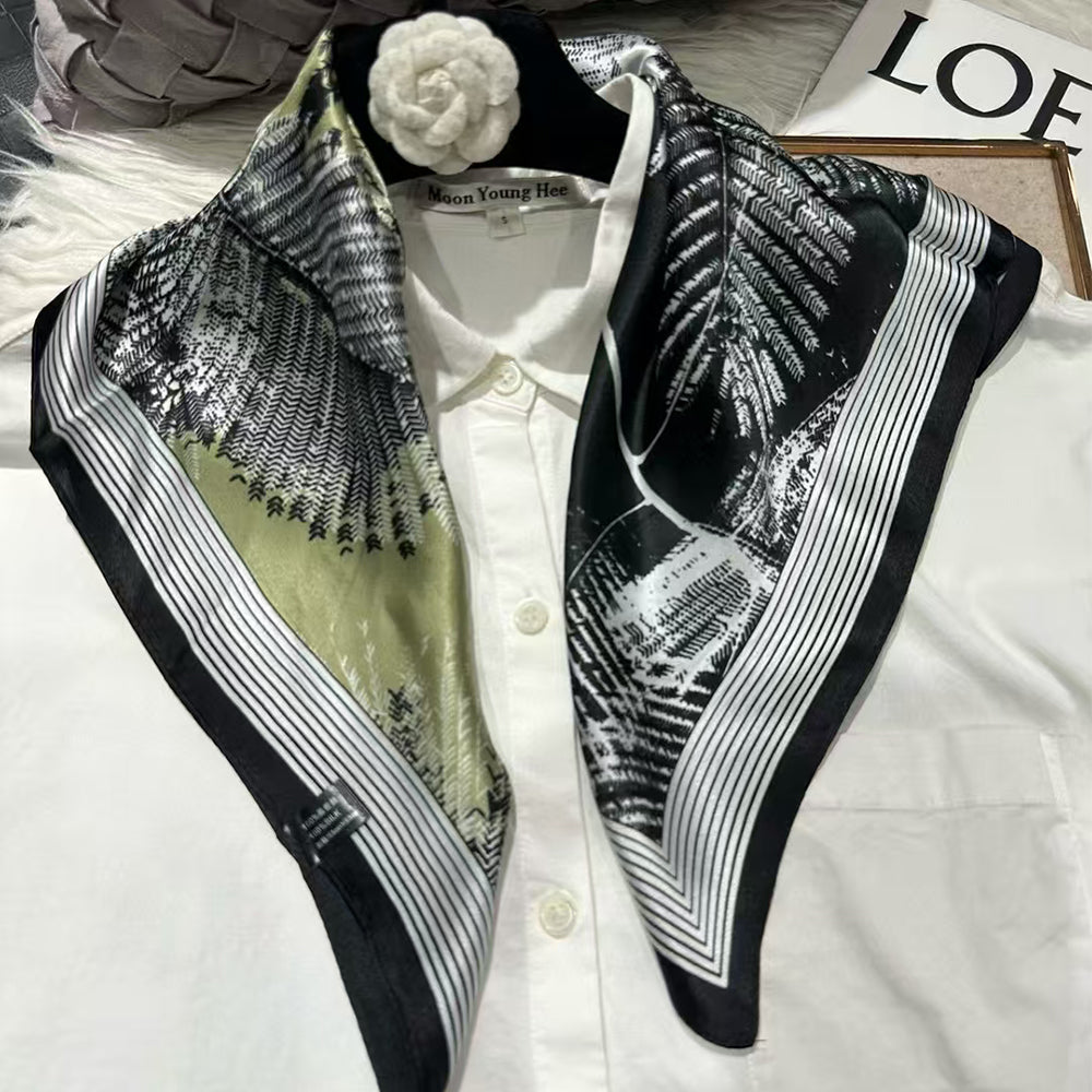 2025 New 100% Pure Silk Square Scarf 53*53cm 【GROUP-1】