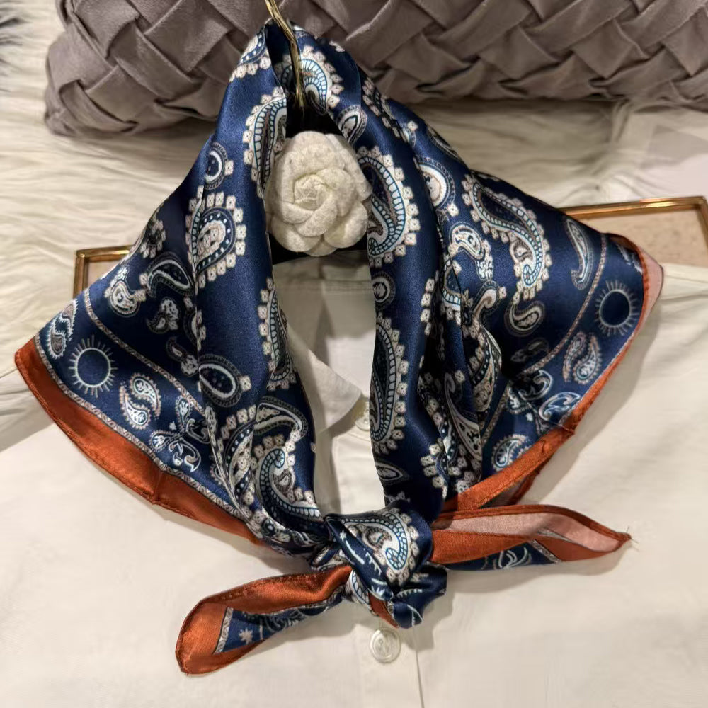 2025 New 100% Pure Silk Square Scarf 53*53cm 【GROUP-1】