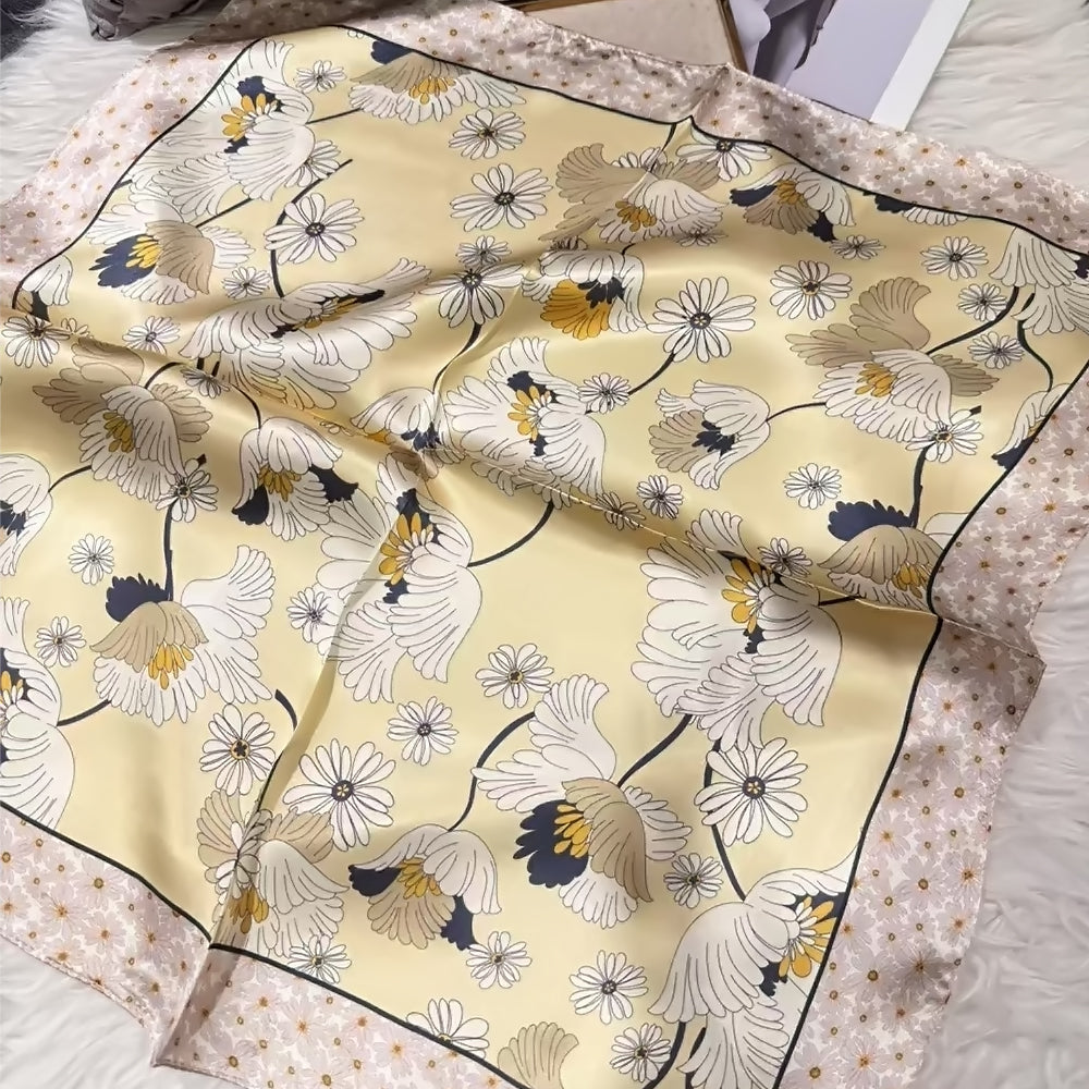 2025 New 100% Pure Silk Square Scarf 53*53cm 【GROUP-1】