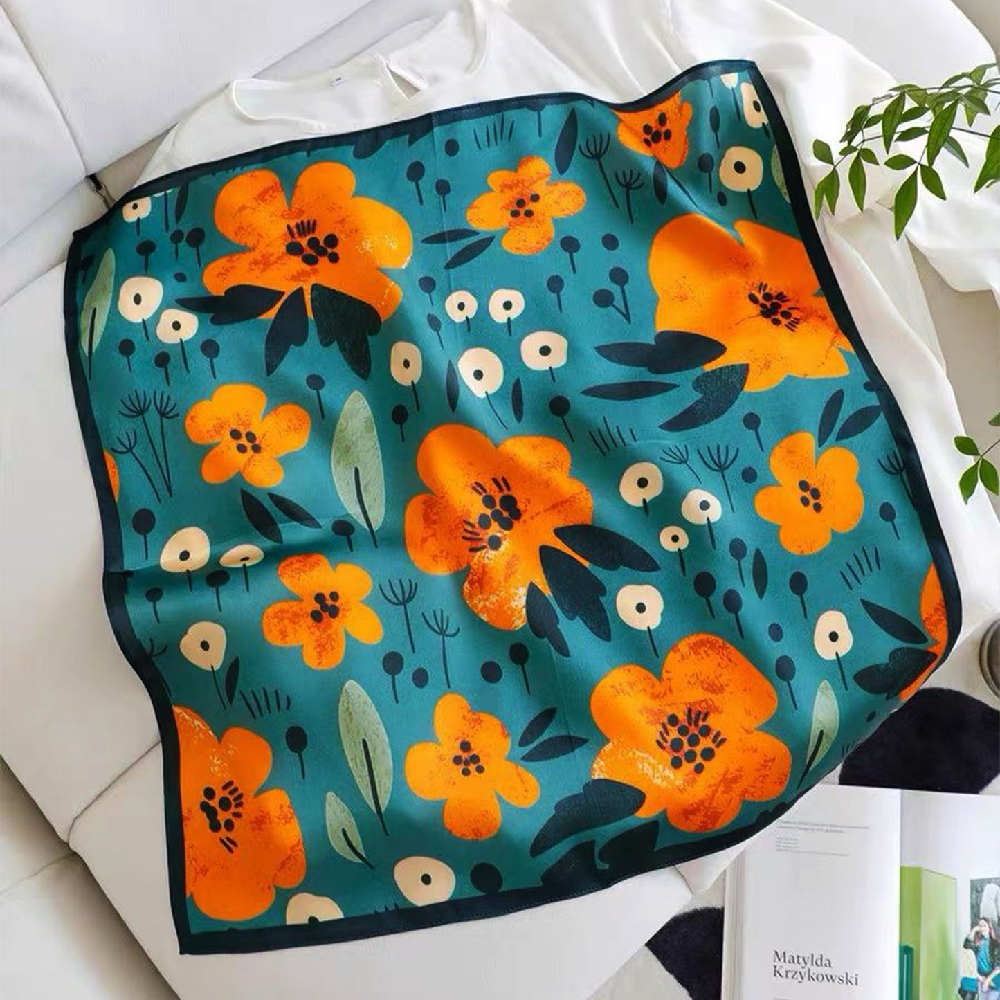 2026 New 100% Pure Silk Square Scarf 53*53cm 【GROUP-3】