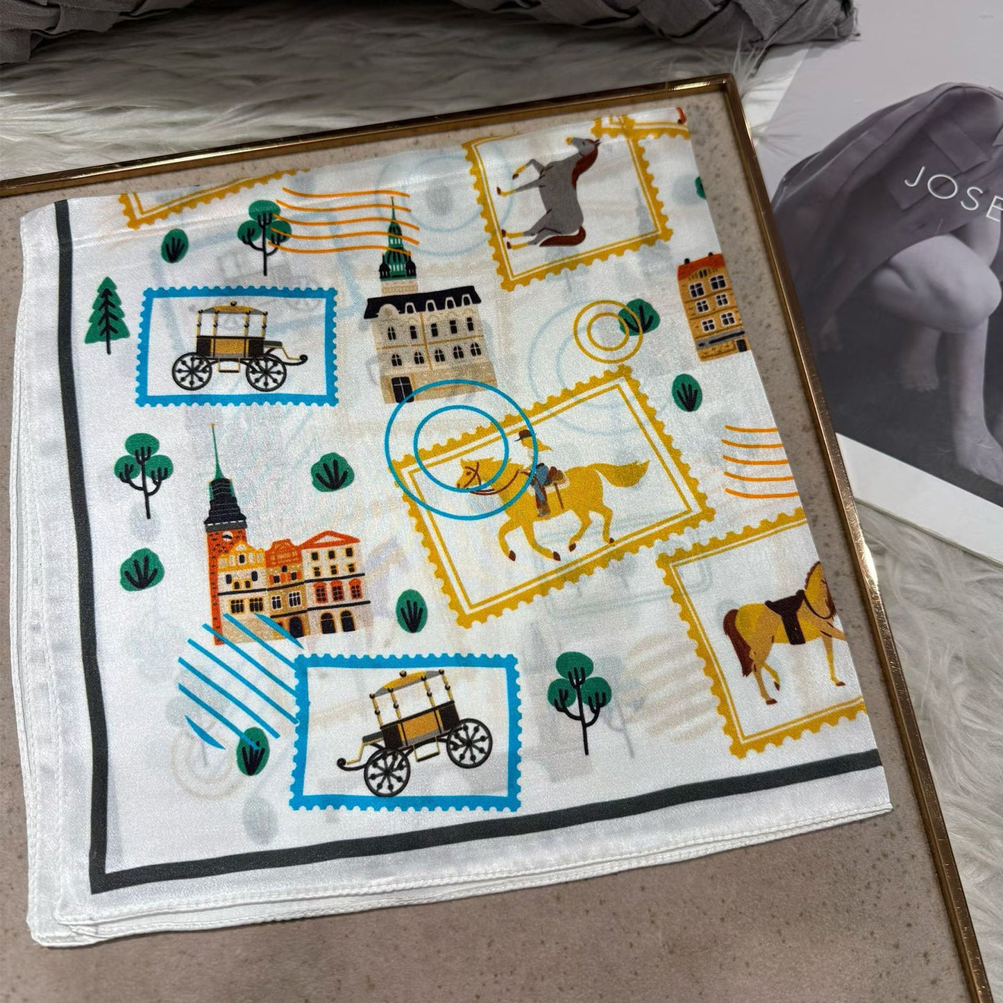 2026 New 100% Pure Silk Square Scarf 53*53cm 【GROUP-3】